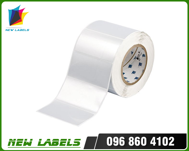 PVC Gloss white - acrylic - đế trắng - kraft (SV2432-T)